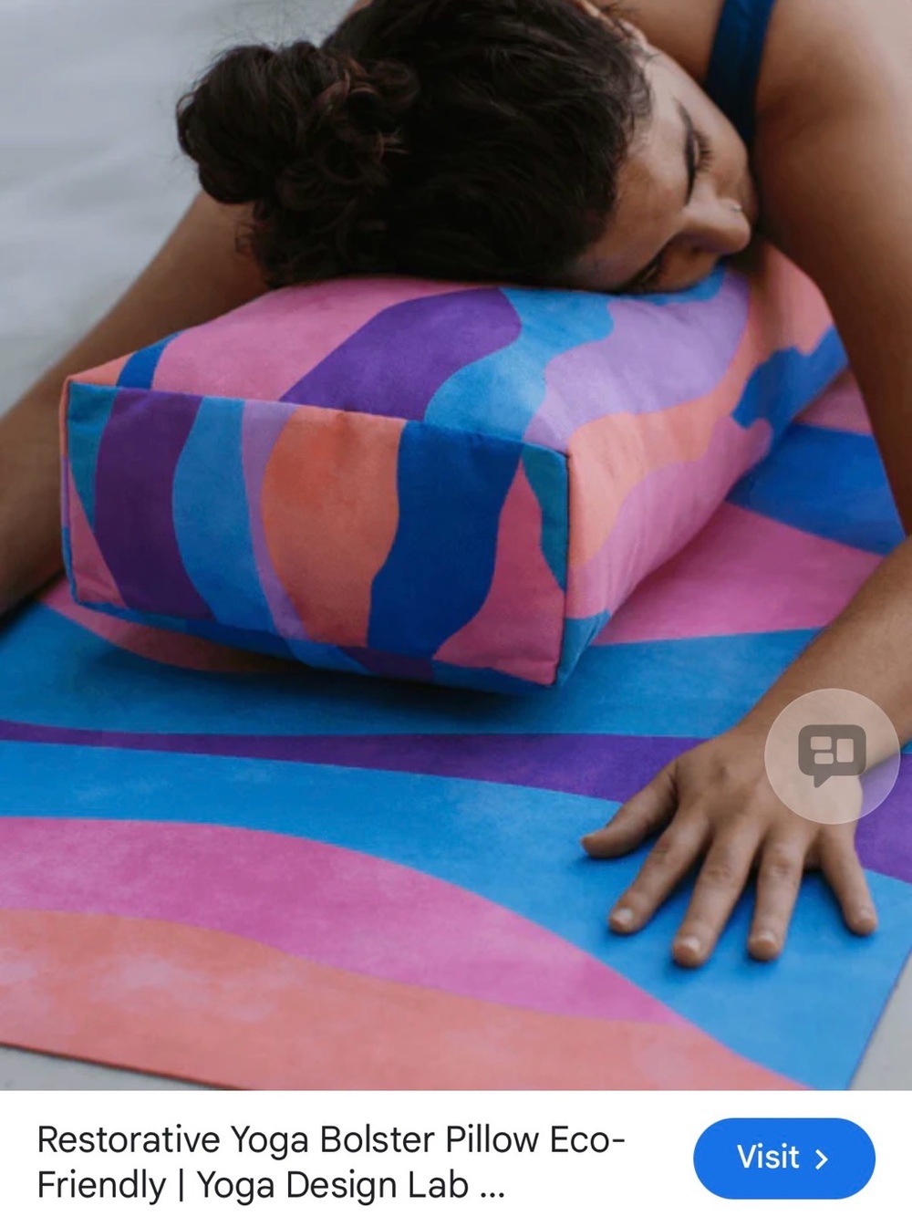 Yoga Bolster | Yoga Design Lab NWT - Picture 2 of 11